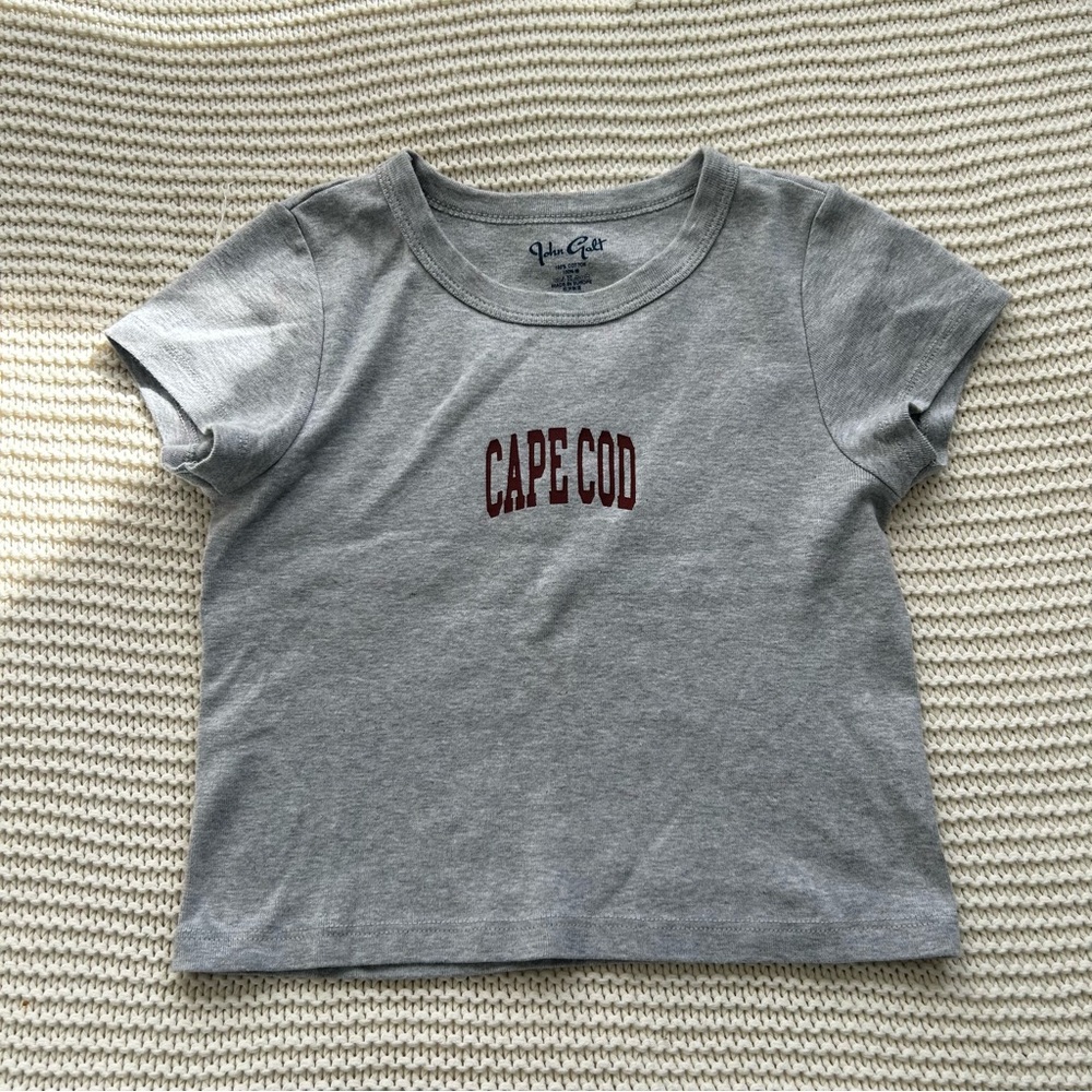Gray Cape Cod Baby Tee Tshirt